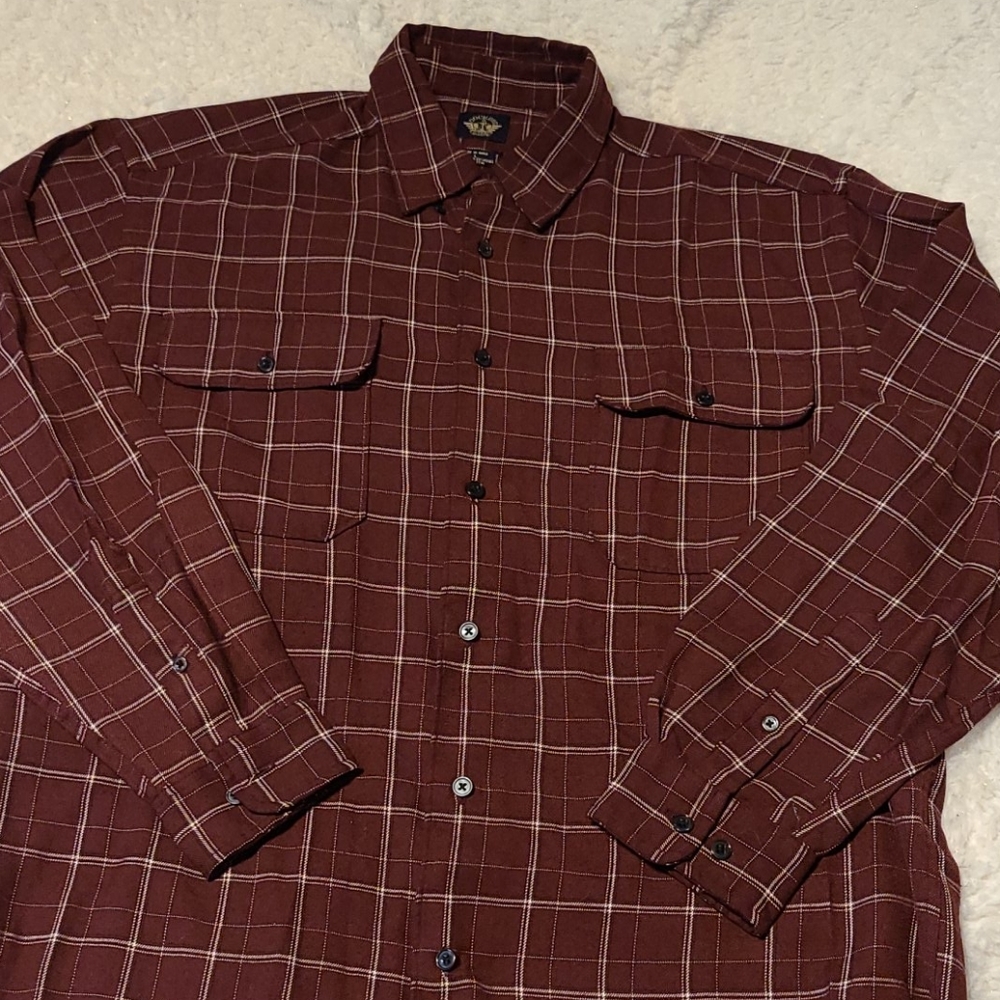 Dockers Mens Plaid Shirt